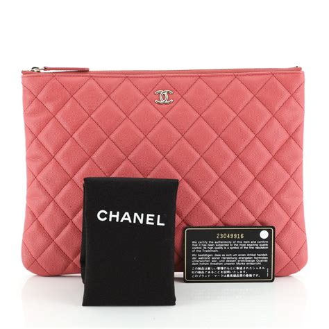 CHANEL POUCH O CASE Clutch Reveal and review 